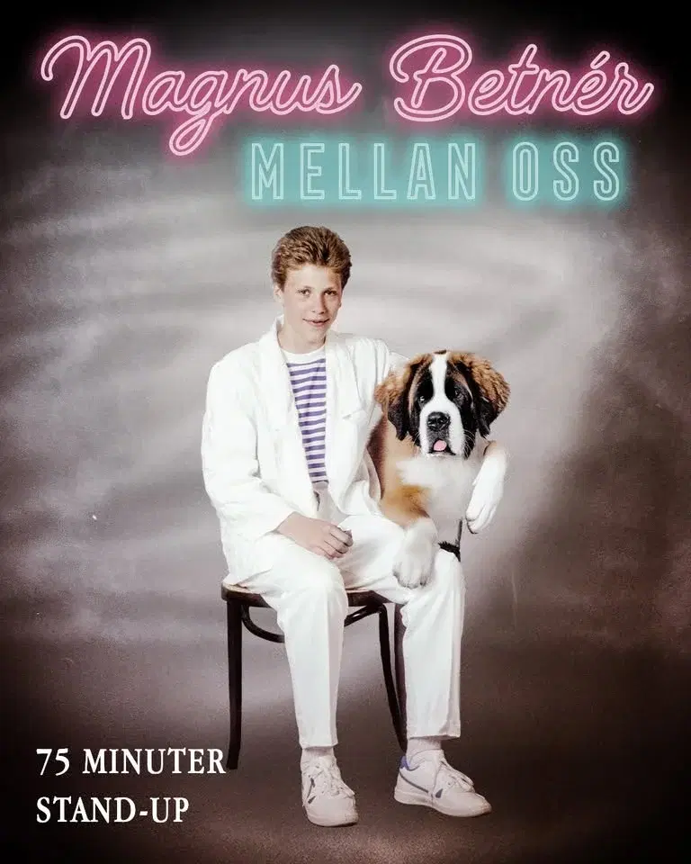 Magnus Betnér – Mellan Oss • 15/10 • Borås