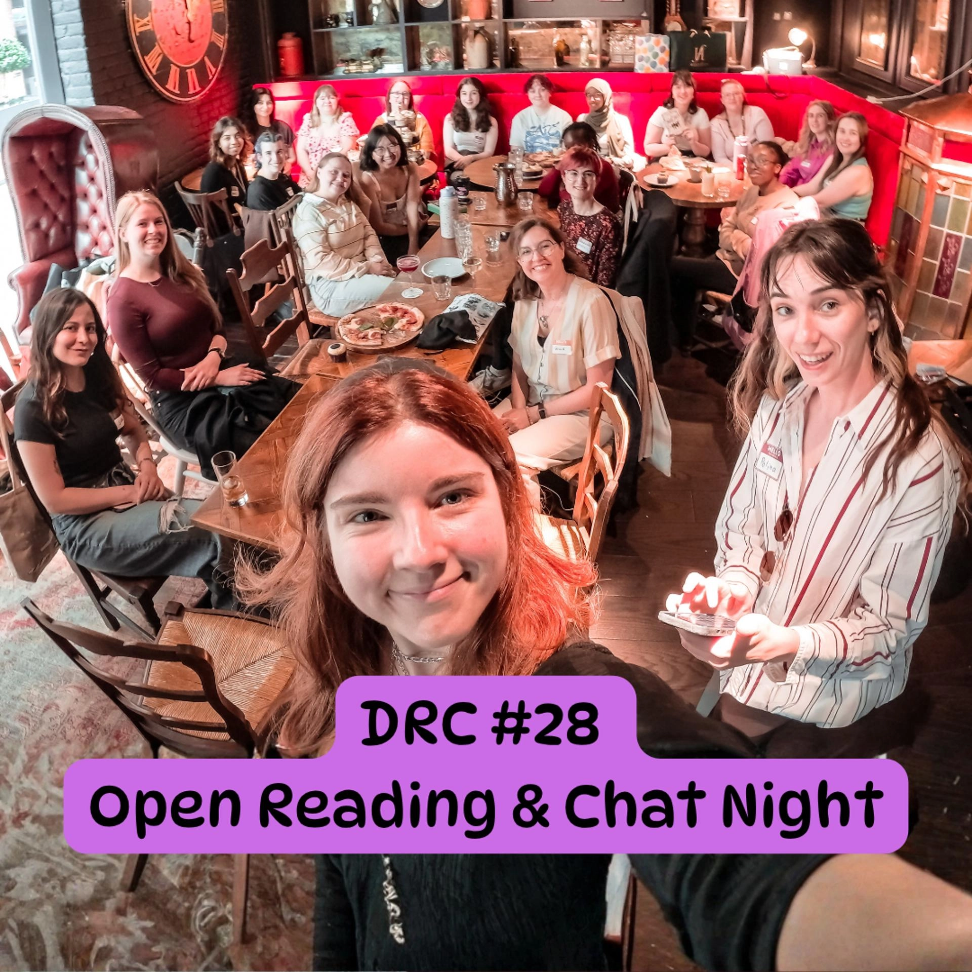 💜 DRC #28 — 📚 Open Reading & Chat Night 📚 | Ruby Hotel