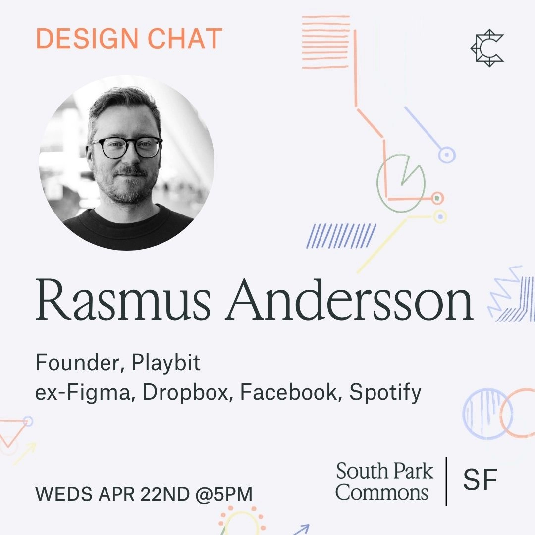Design Chat with Rasmus Andersson