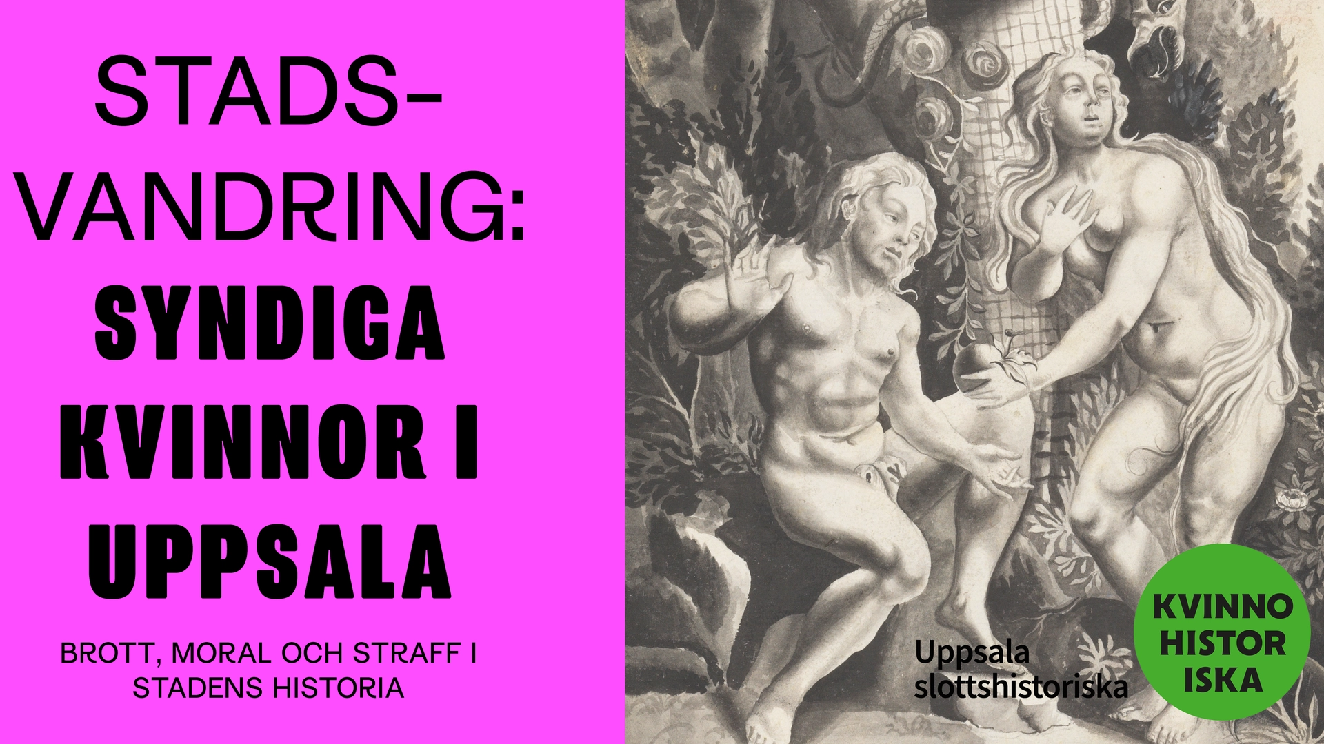 Stadsvandring: Syndiga kvinnor
