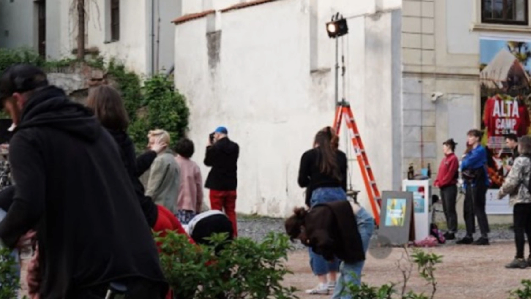 Preparing a community space