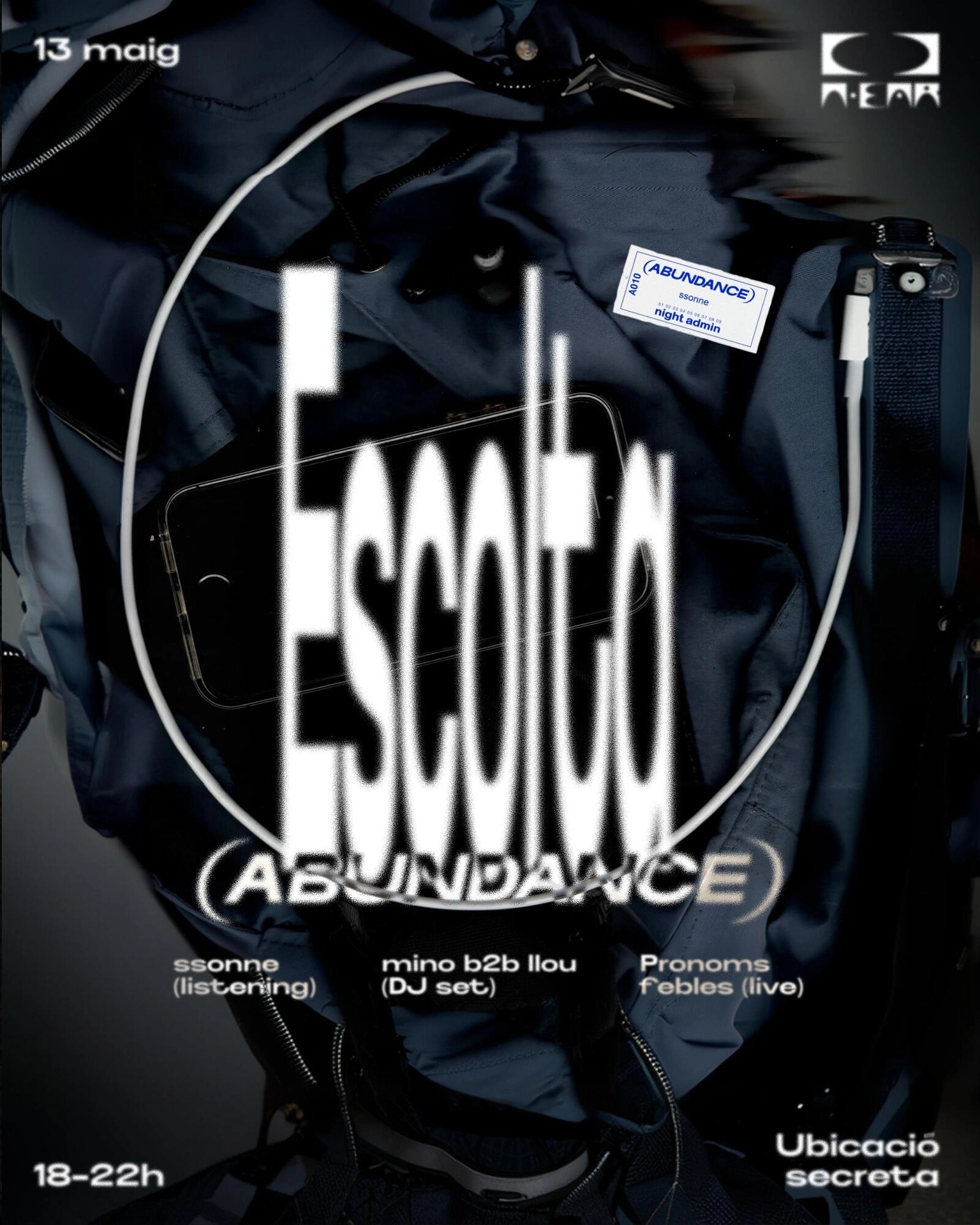 Escolta: ssonne + mino b2b llou + pronoms febles (live)