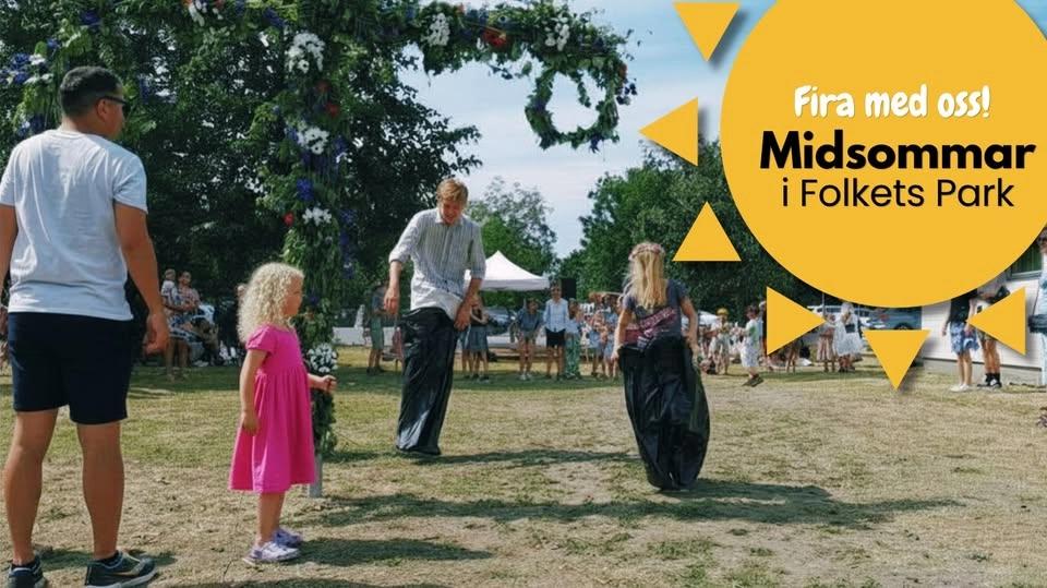 Midsommar i Folkets Park ☀️