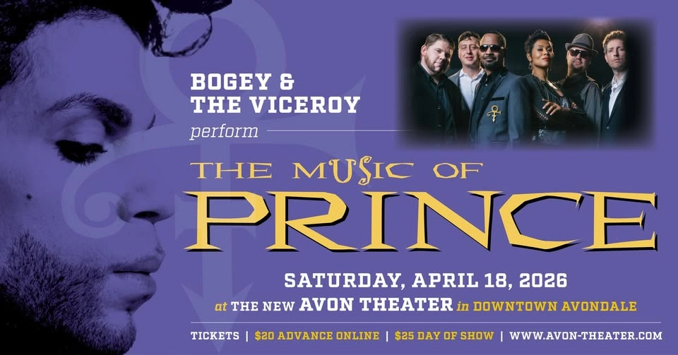 Bogey and the Viceroy perform The Music of Prince
