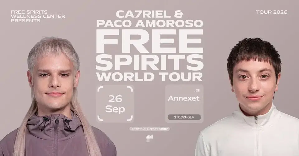CA7RIEL & Paco Amoroso | Annexet, Stockholm