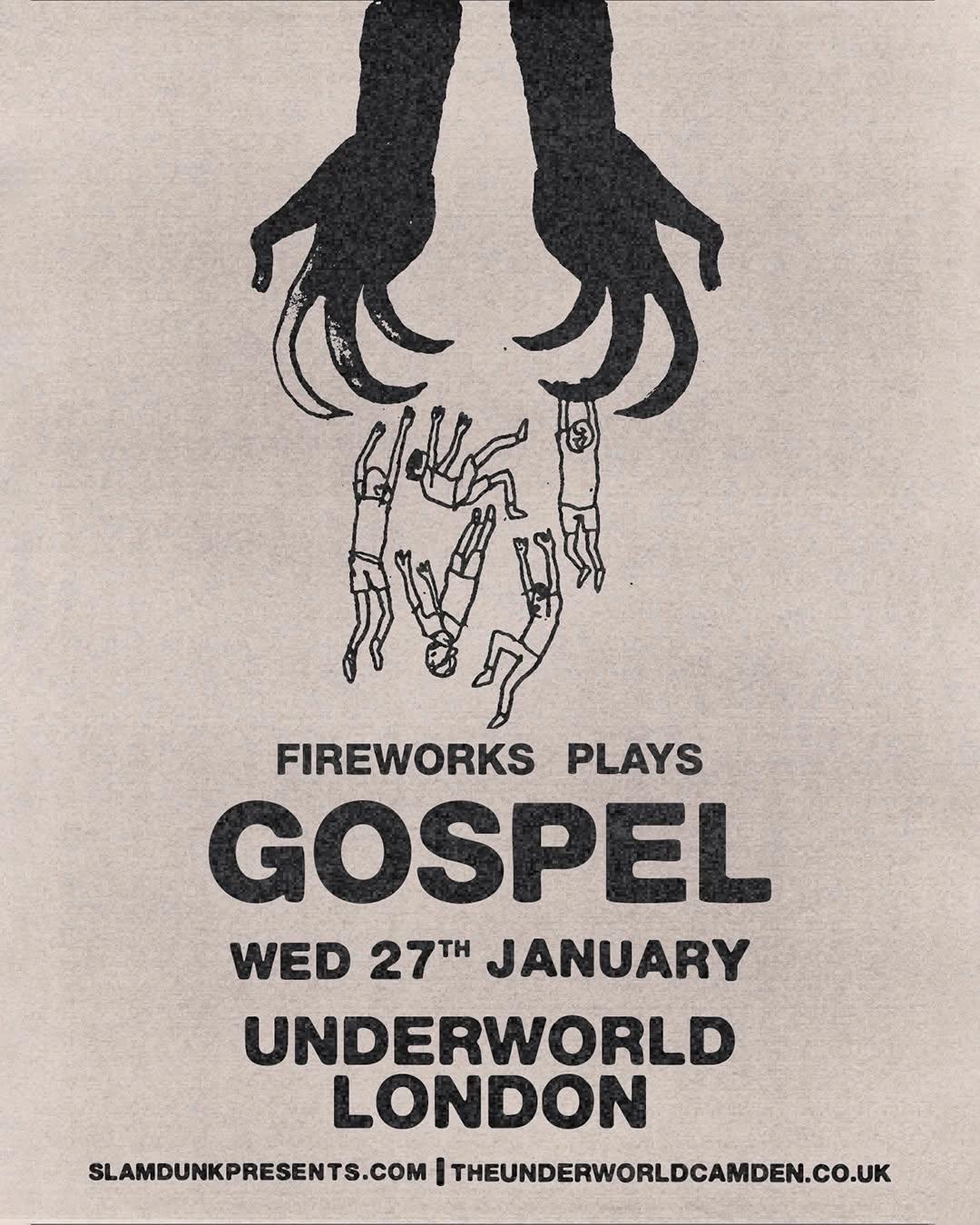 Fireworks plays Gospel
