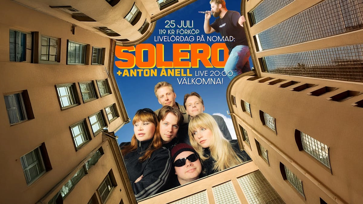 Nomad Live: SOLERO + ANTON ÅNELL