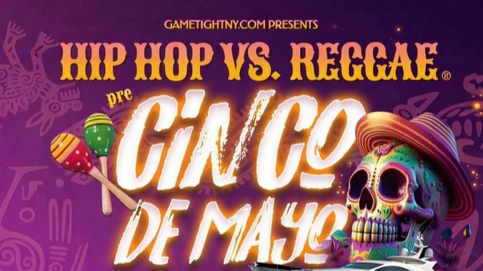NYC PRE CINCO DE MAYO HIP HOP VS REGGAE® SATURDAY NIGHT YACHT PARTY CRUISENIGHT YACHT PARTY CRUISE