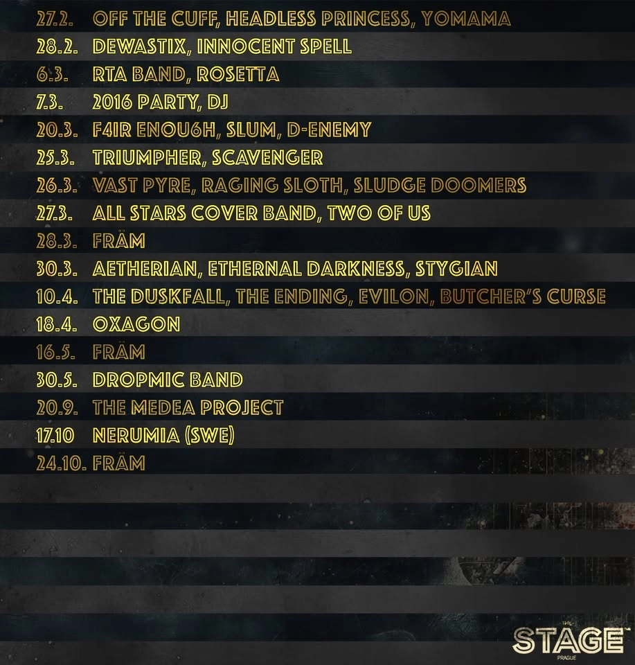 Two Of Us & Mikuláš and Friends @ The Stage Prague