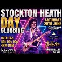 Throwback Masters Stockton Heath Over 25s Day Clubbing 80s - 00s
