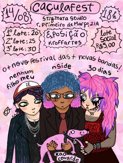 Caçulafest! -Kao Covarde; Nenhum Filho Meu; 30 Dias..; Nside
