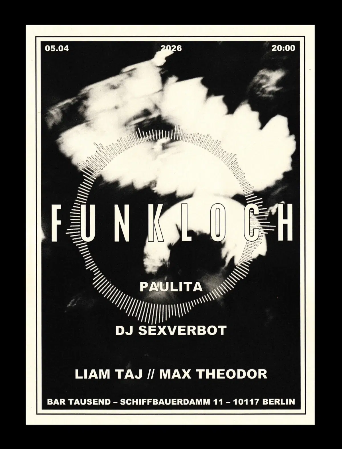 Funkloch - Easter Sunday Special: Paulita - DJ Sexverbot - Liam Taj | Max Theodor