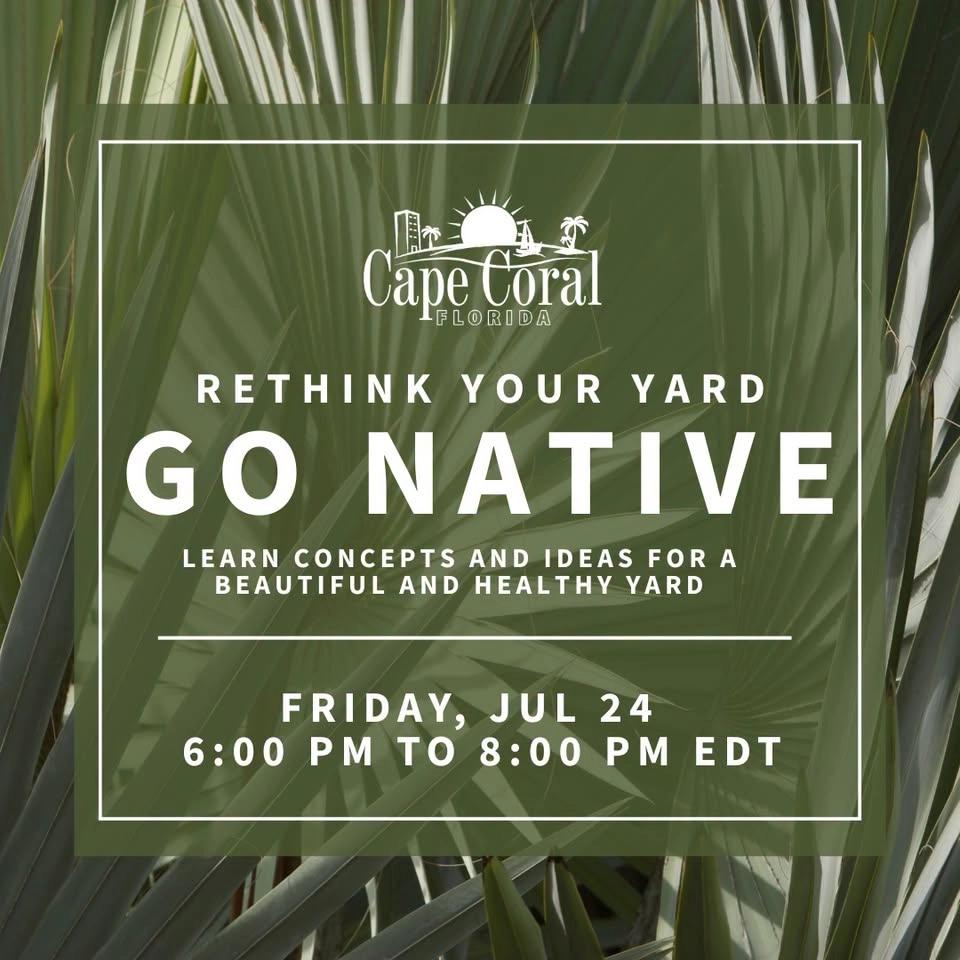 Go Native - Free Landscaping Class at Rotary Park