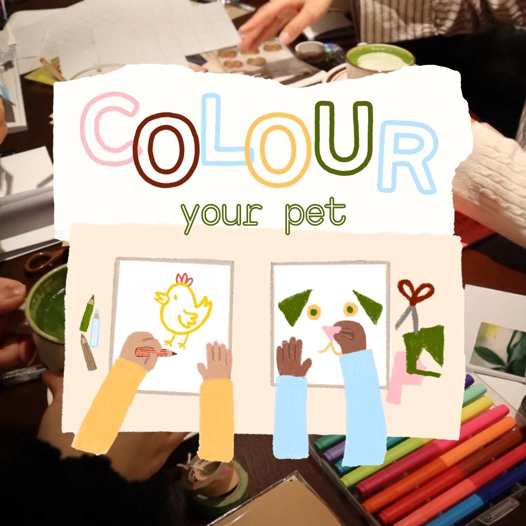 Color Your Pet! (Submit a photo in advance)