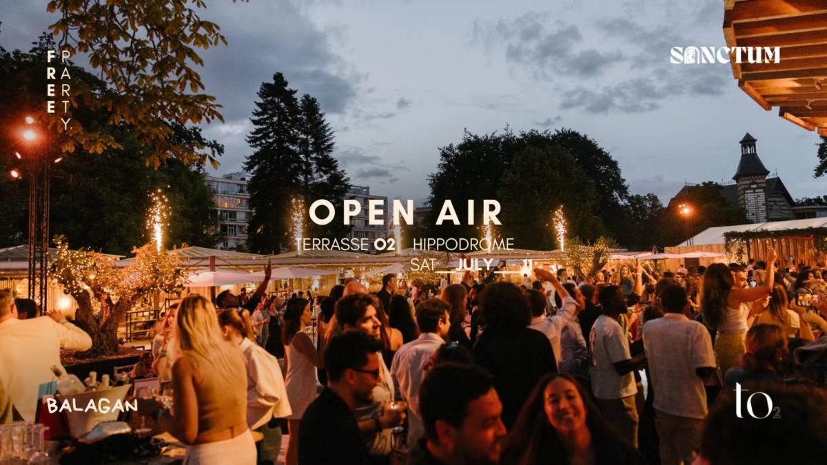 FREE OPEN AIR 11.07 > BALAGAN X SANCTUM - TERRASSE 02 β SAT 11 JULY