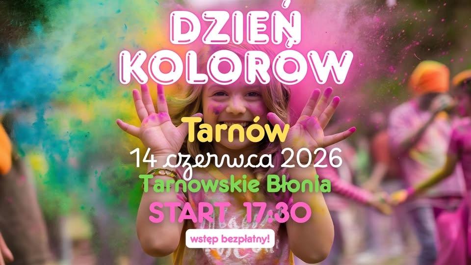 🌈 DZIEŃ KOLORÓW W TARNOWIE - kolory mają moc, przekonaj się sam!🌈