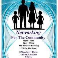 Networking for the community. 6pm - 10pm