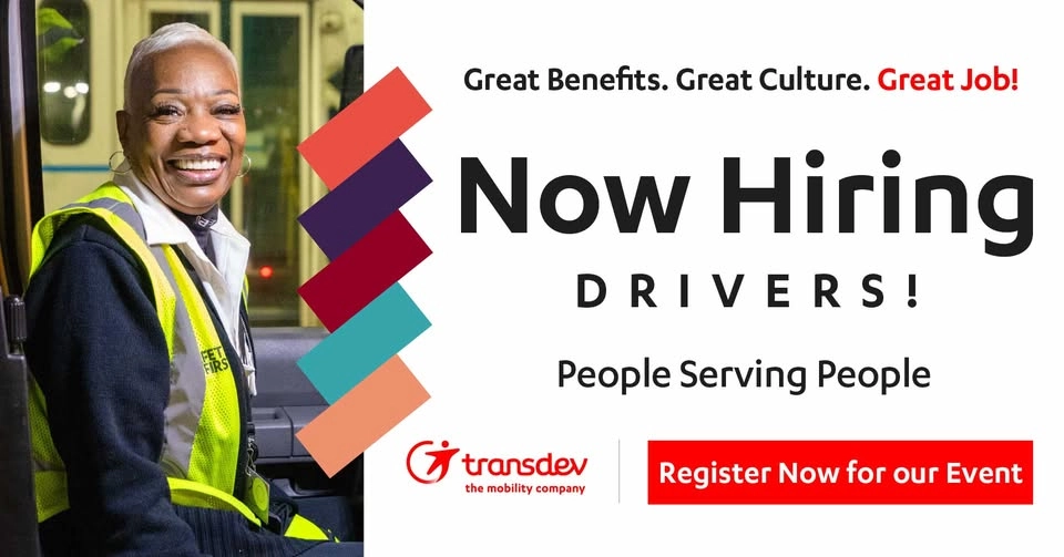 Transdev Baltimore, MD In-Person Hiring Event 5/12