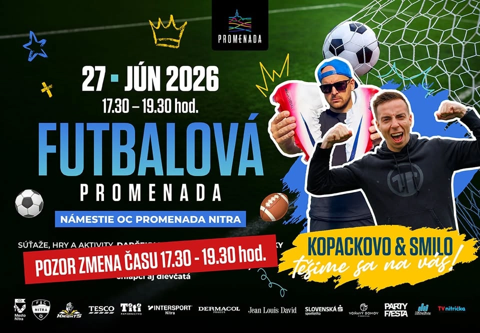 ⚽ FUTBALOVÁ PROMENADA