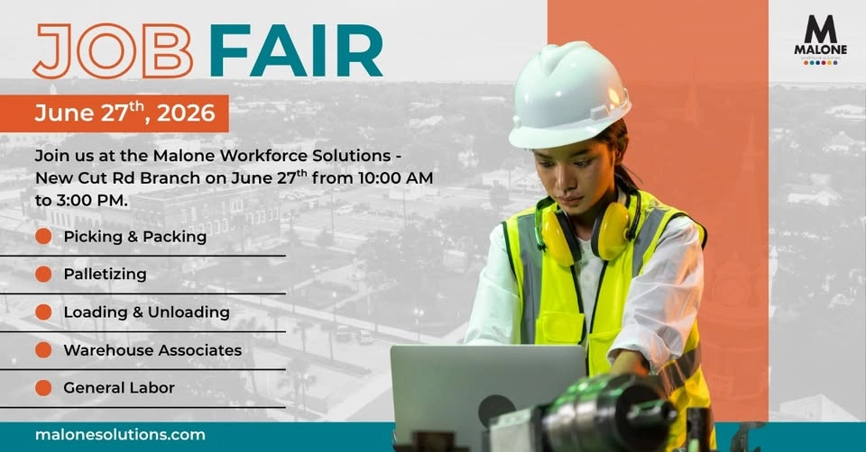 Job Fair for Malone Workforce Solutions in Louisville!