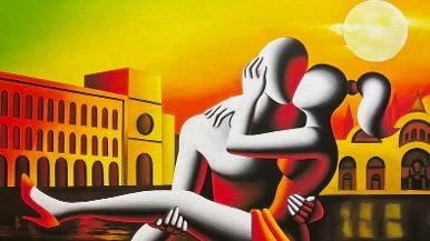Kostabi World - Private Exhibition in Rome
