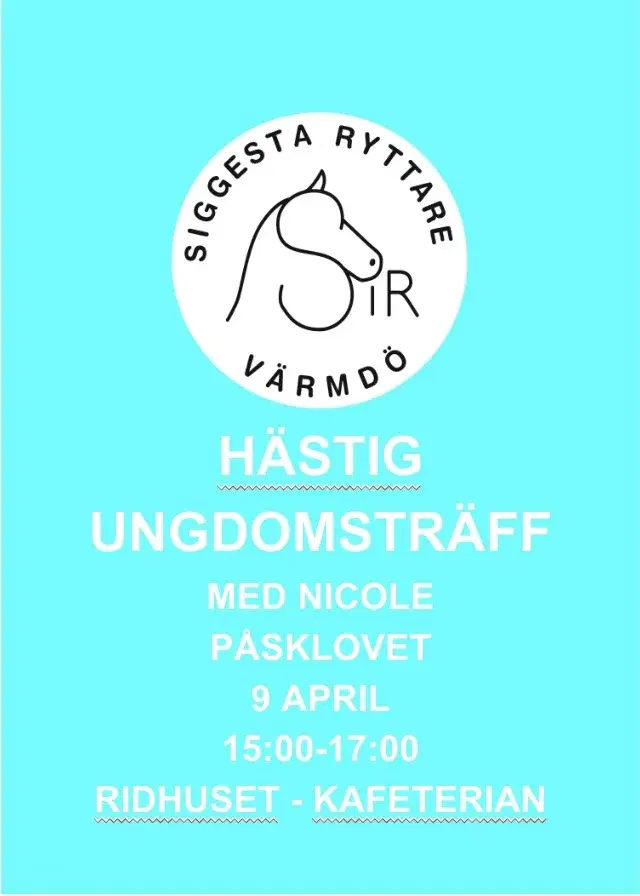 Hästig Ungdomsträff med Nicole