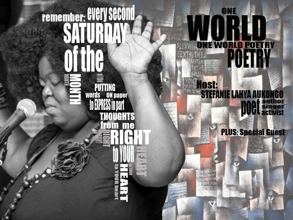 One World Poetry Night - we are here