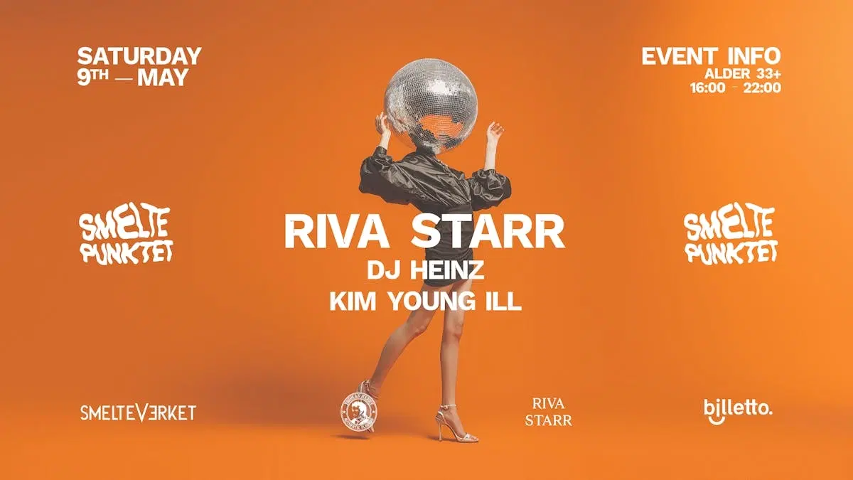 Smeltepunktet - Dagsfest for voksne x Riva Starr