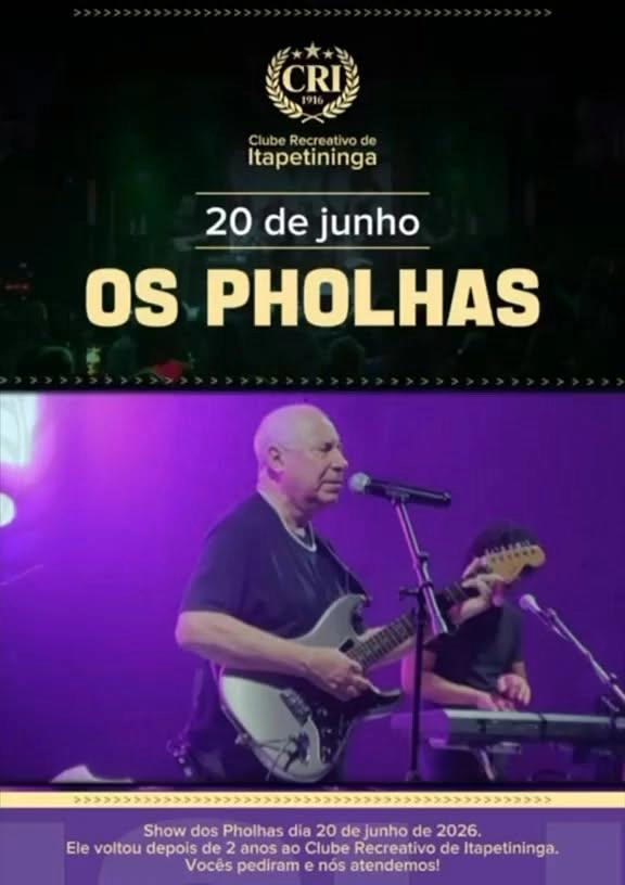 Show "Os Pholhas" no Clube Recreativo Itapetiningano