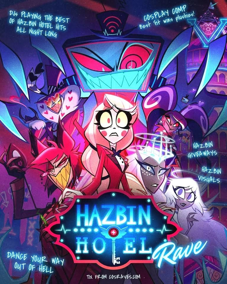 HAZBIN HOTEL RAVE FORT WORTH