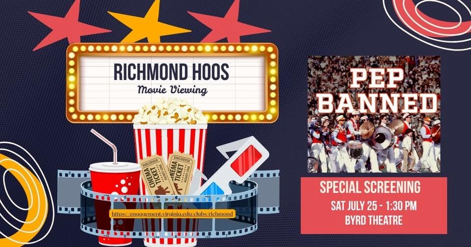 UVA Club of Richmond: "Pep Banned" Movie Viewing
