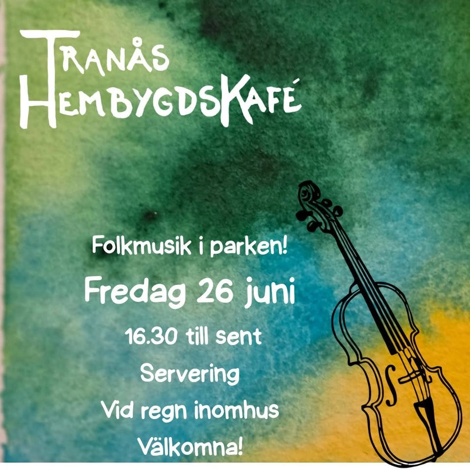 Levande musik i parken