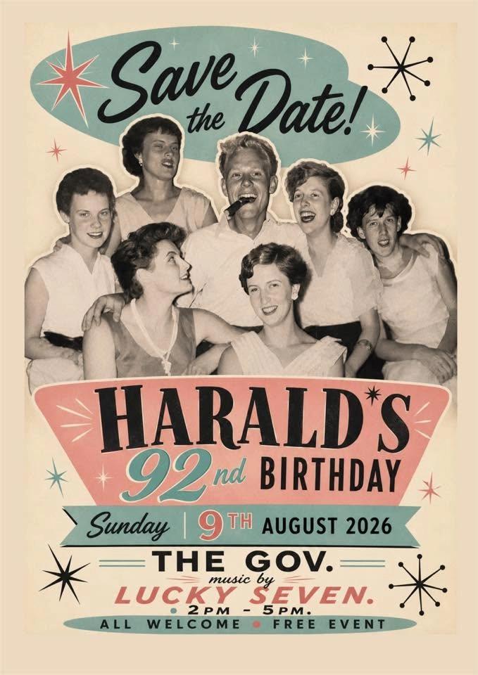 HARALD’S 92nd BIRTHDAY
