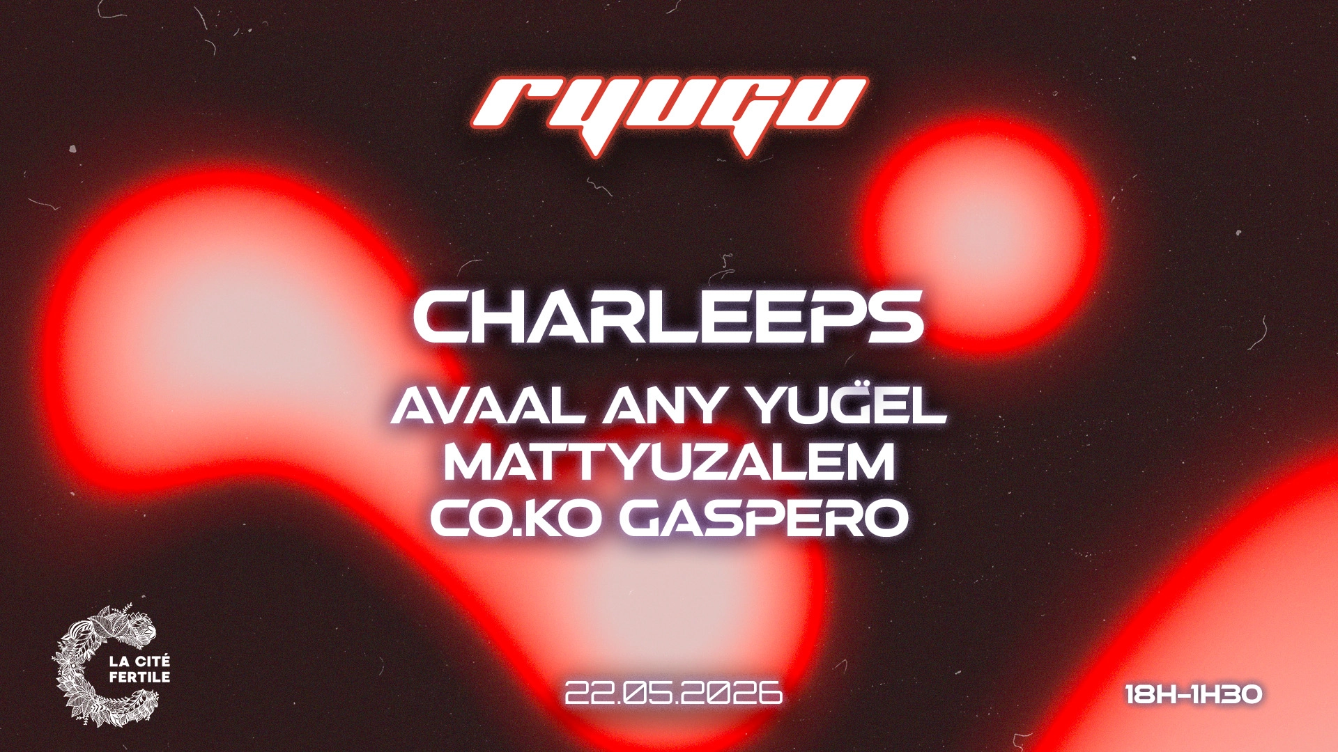 RYUGU x La Cité Fertile - Charleeps & residents