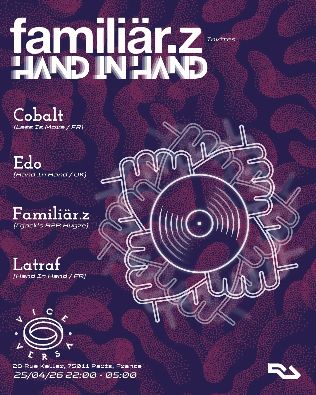 familiär.z Invites Hand In Hand