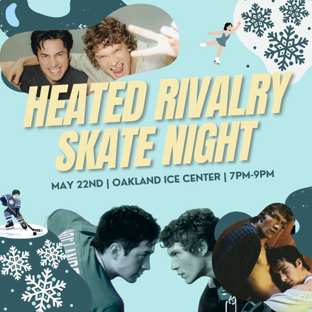 HEATED RIVALRY SKATE NIGHT @ Oakland Ice Center