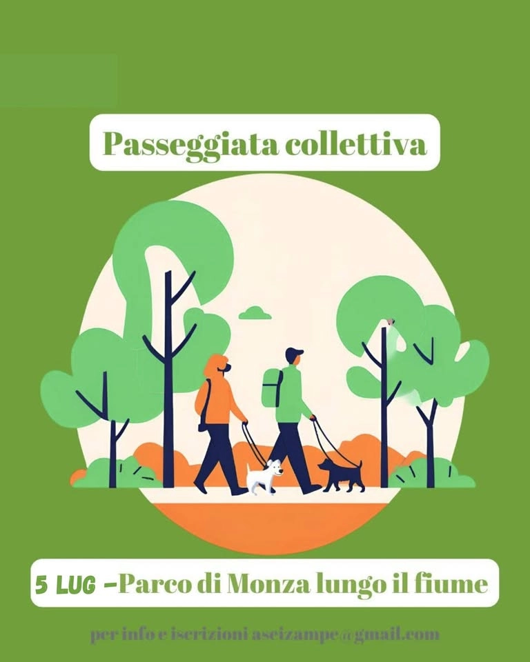 Passeggiata collettiva lungo il fiume