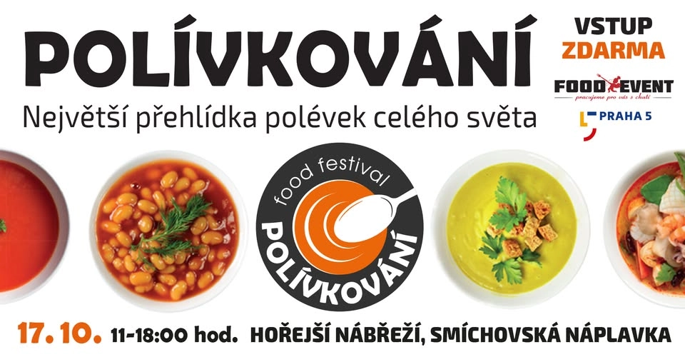 Podzimní POLÍVKOVÁNÍ na Smíchovské náplavce 2026
