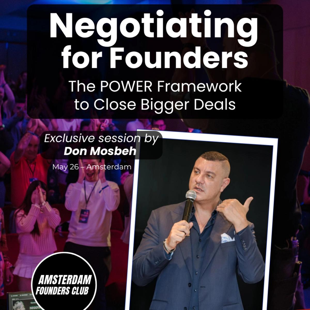 Negotiating for Founders: The POWER Framework to Close Bigger Deals
