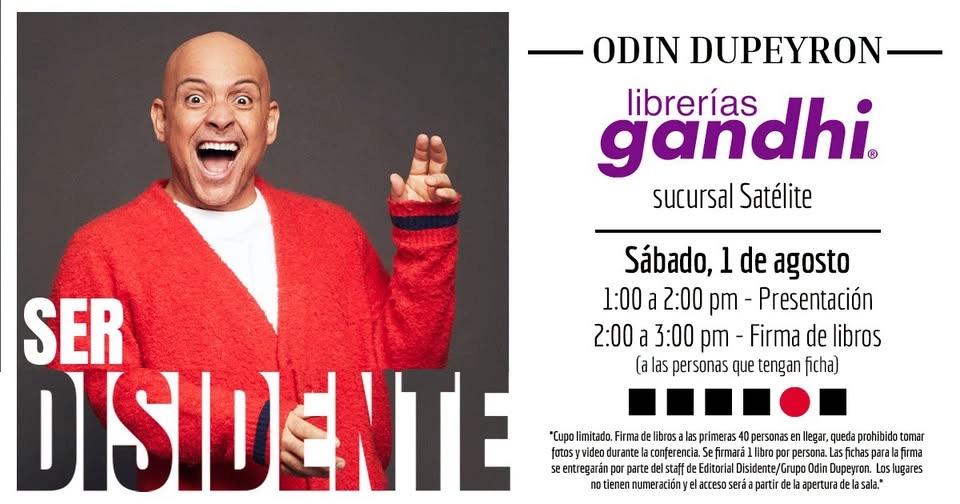 Presentación de "Ser Disidente" en Librerías Gandhi