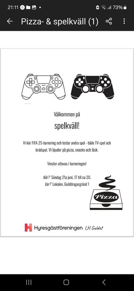 Spelkväll