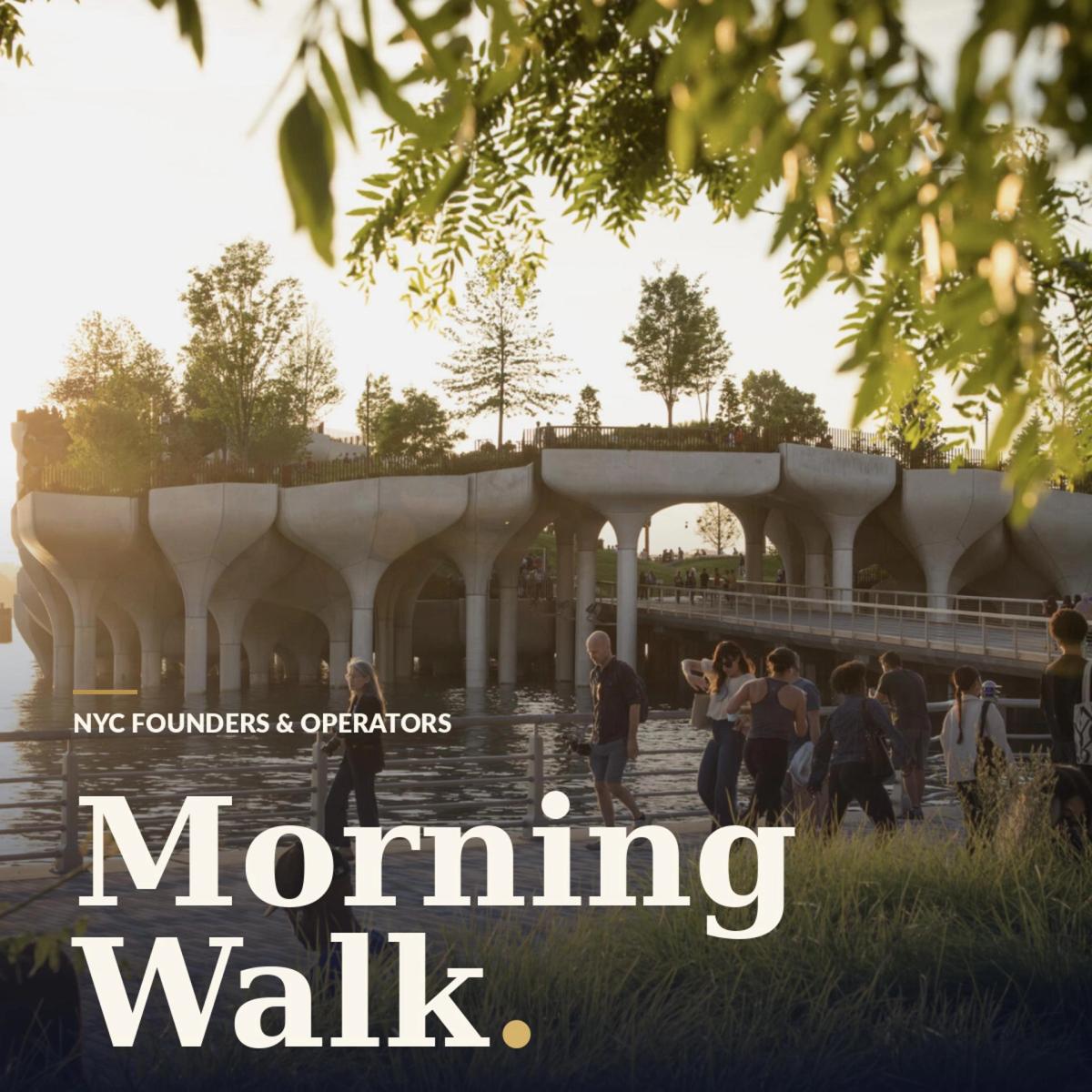 NYC Founders & Operators: Morning Walk