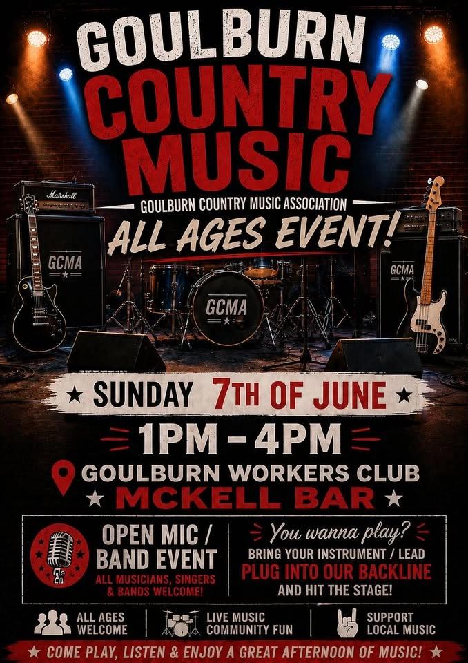 GCMA All Ages Open Mic Music Afternoon