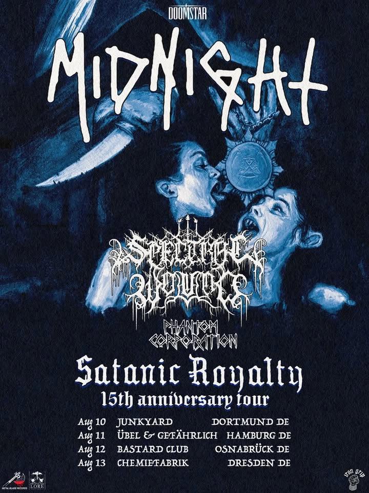 Midnight, Spectral Wound - Junkyard Dortmund