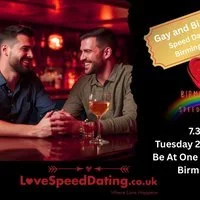 Gay and Bi Male Speed Dating Singles Night Birmingham