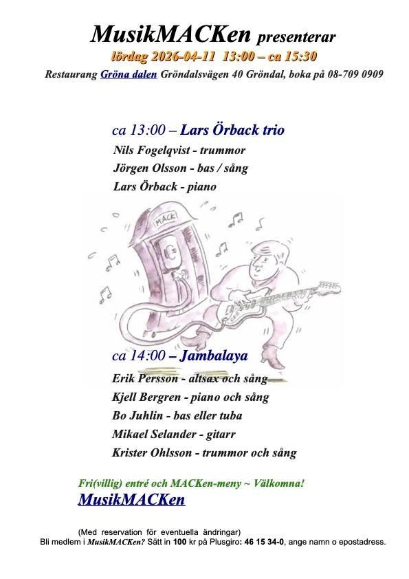 MusikMACKen presenterar