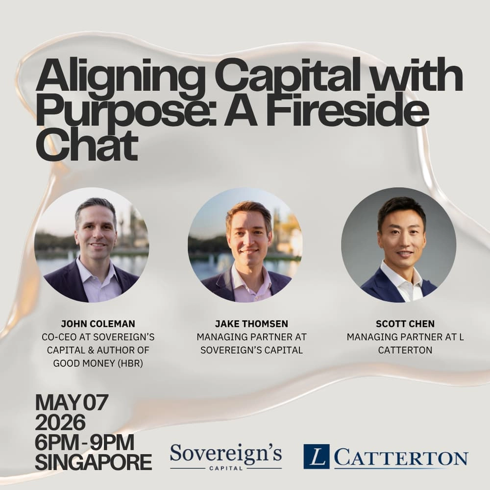 Aligning Capital with Purpose | Singapore