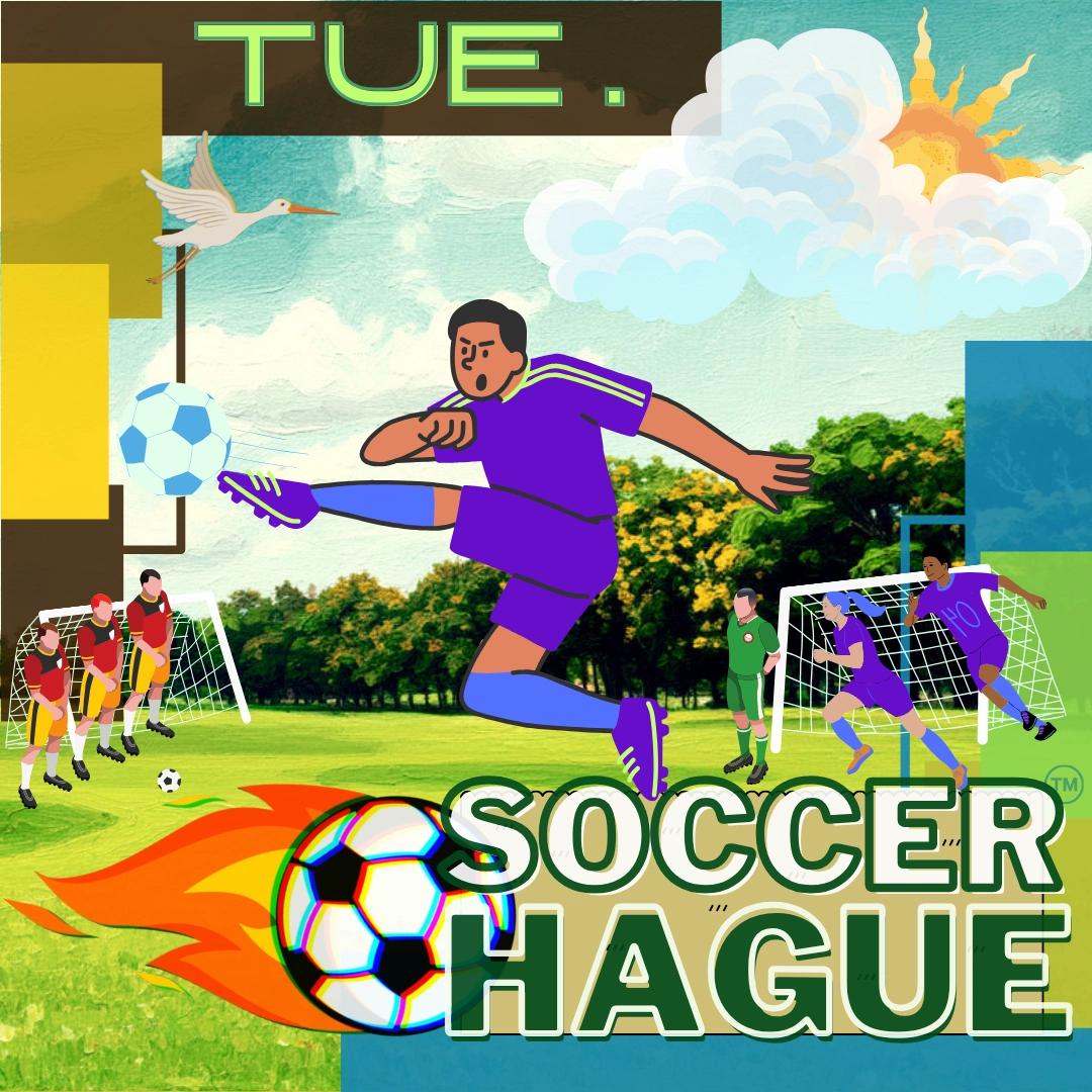 TUE. 🥅🌳Football in Park 🥅🍃🌇