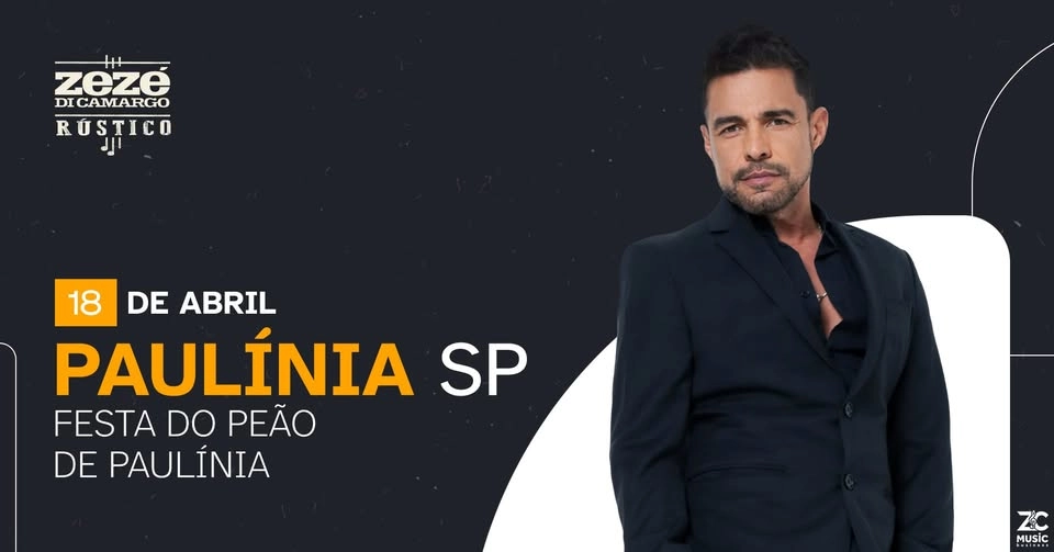 Show do Zezé Di Camargo em Paulínia/SP