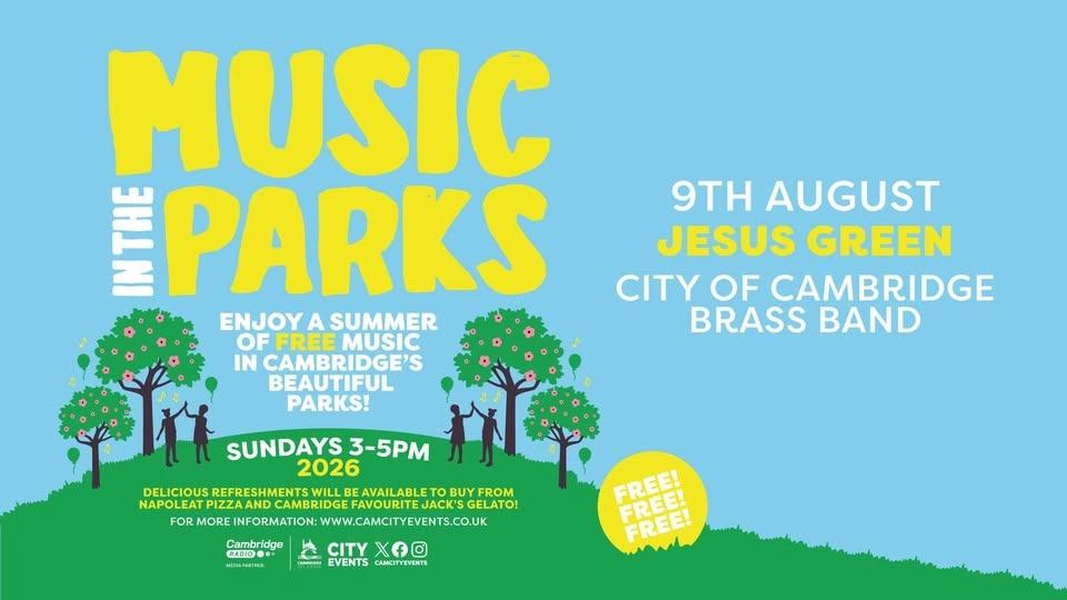Jesus Green - City of Cambridge Brass Band - Music In The Parks